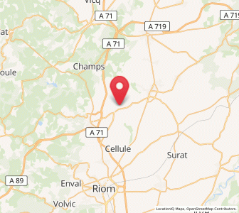 Map of Artonne, Auvergne-Rhône-Alpes