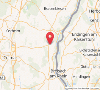 Map of Artzenheim, Grand Est