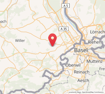 Map of Attenschwiller, Grand Est