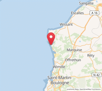 Map of Audresselles, Hauts-de-France