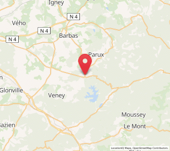 Map of Badonviller, Grand Est
