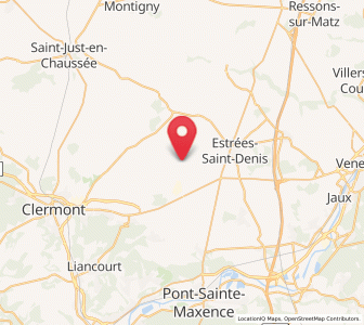 Map of Bailleul-le-Soc, Hauts-de-France