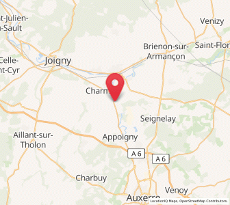 Map of Bassou, Bourgogne-Franche-Comté