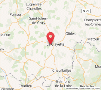 Map of Baudemont, Bourgogne-Franche-Comté