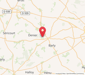 Map of Beaufort-Blavincourt, Hauts-de-France