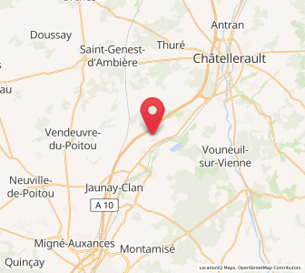 Map of Beaumont, Nouvelle-Aquitaine