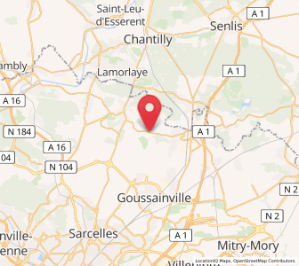 Map of Bellefontaine, Île-de-France