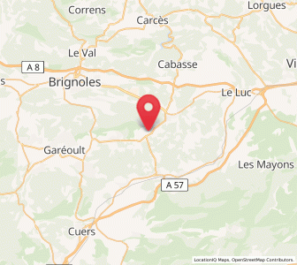 Map of Besse-sur-Issole, Provence-Alpes-Côte d'Azur