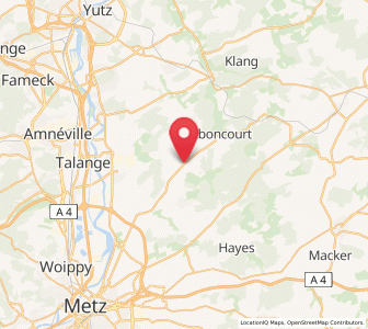 Map of Bettelainville, Grand Est