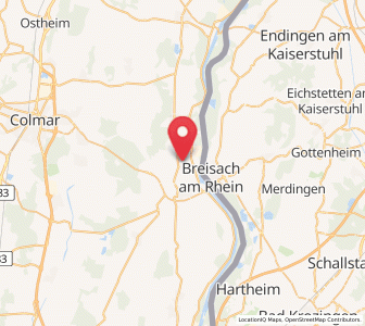 Map of Biesheim, Grand Est
