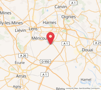Map of Bois-Bernard, Hauts-de-France