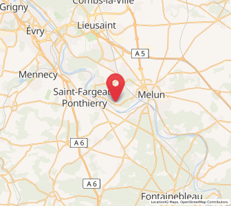Map of Boissise-la-Bertrand, Île-de-France
