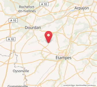 Map of Boissy-le-Sec, Île-de-France