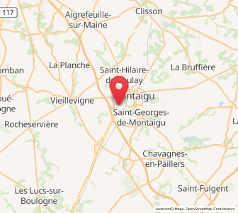 Map of Boufféré, Pays de la Loire
