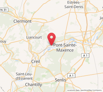 Map of Brenouille, Hauts-de-France