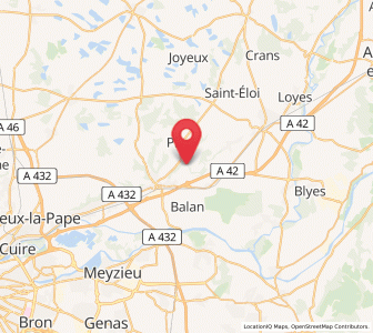 Map of Bressolles, Auvergne-Rhône-Alpes