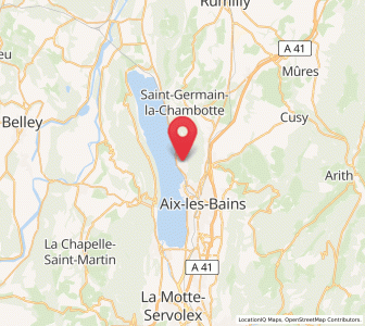 Map of Brison-Saint-Innocent, Auvergne-Rhône-Alpes
