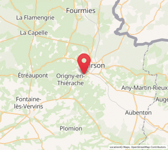 Map of Buire, Hauts-de-France