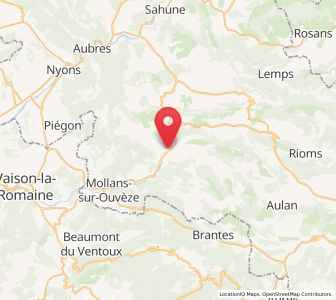 Map of Buis-les-Baronnies, Auvergne-Rhône-Alpes