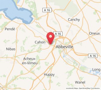 Map of Cambron, Hauts-de-France