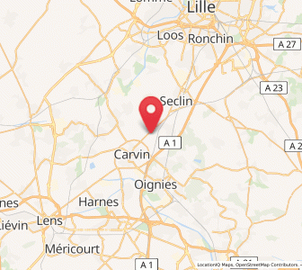 Map of Camphin-en-Carembault, Hauts-de-France