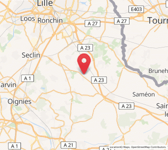 Map of Cappelle-en-Pévèle, Hauts-de-France