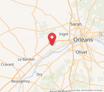 Map of Chaingy, Centre