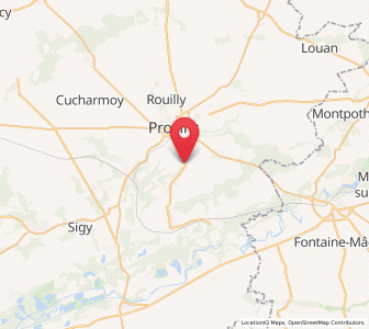 Map of Chalautre-la-Petite, Île-de-France