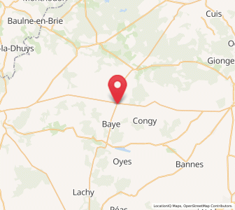 Map of Champaubert, Grand Est