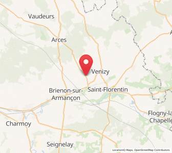 Map of Champlost, Bourgogne-Franche-Comté