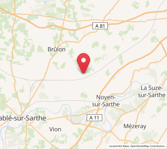 Map of Chantenay-Villedieu, Pays de la Loire