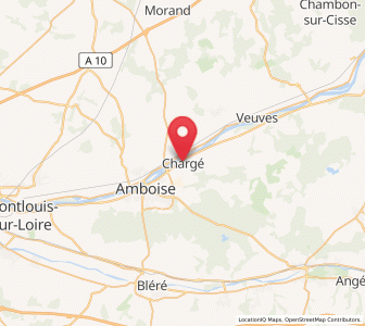 Map of Chargé, Centre