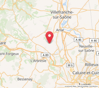 Map of Charnay, Auvergne-Rhône-Alpes