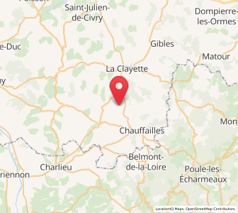 Map of Chassigny-sous-Dun, Bourgogne-Franche-Comté