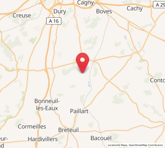Map of Chaussoy-Epagny, Hauts-de-France