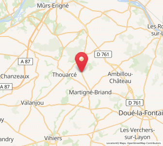 Map of Chavagnes, Pays de la Loire