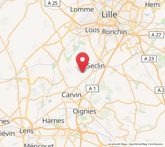 Map of Chemy, Hauts-de-France