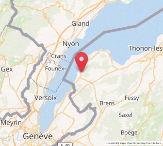Map of Chens-sur-Léman, Auvergne-Rhône-Alpes