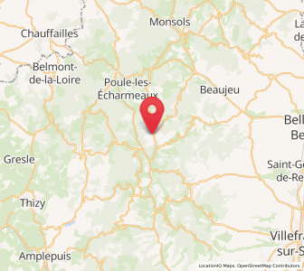 Map of Claveisolles, Auvergne-Rhône-Alpes