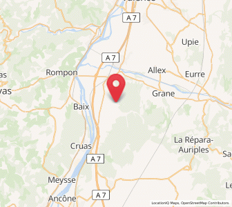Map of Cliousclat, Auvergne-Rhône-Alpes