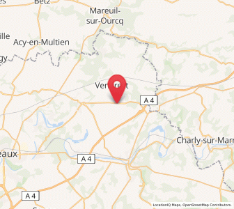 Map of Cocherel, Île-de-France