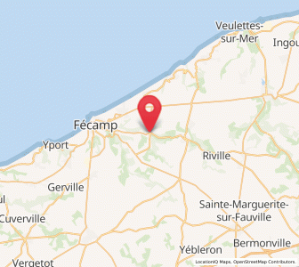 Map of Colleville, Normandy