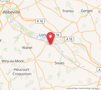 Map of Condé-Folie, Hauts-de-France