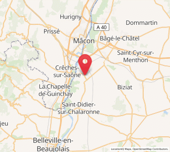 Map of Cormoranche-sur-Saône, Auvergne-Rhône-Alpes