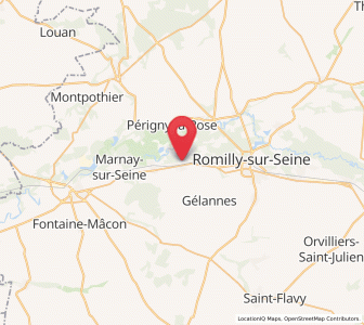 Map of Crancey, Grand Est