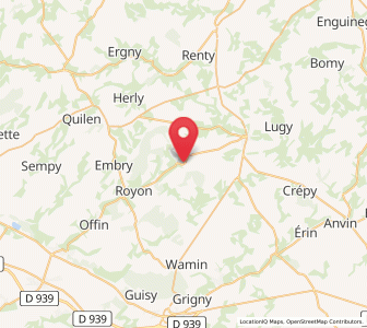 Map of Créquy, Hauts-de-France