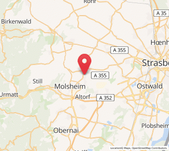 Map of Dachstein, Grand Est