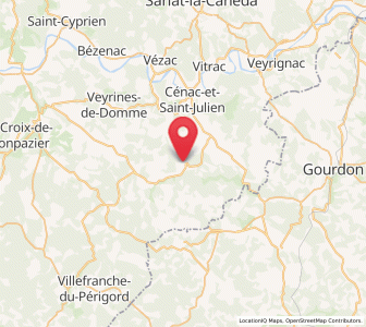 Map of Daglan, Nouvelle-Aquitaine