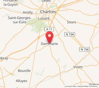 Map of Dammarie, Centre