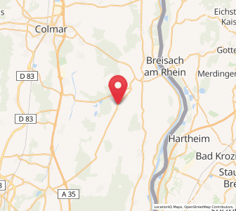 Map of Dessenheim, Grand Est